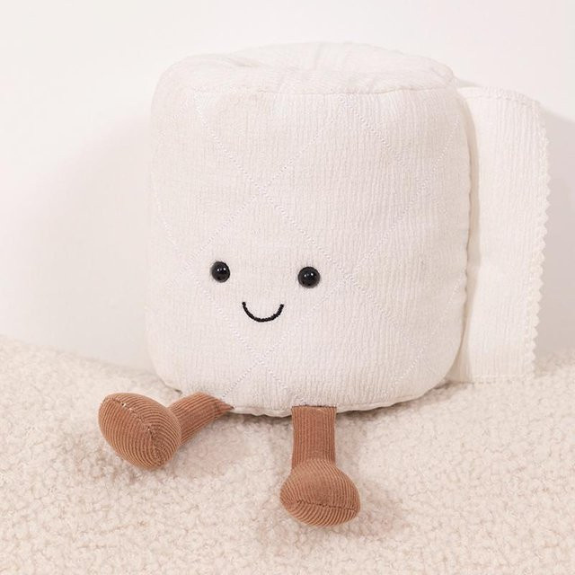 Yiran toy Cartoon Toilettenpapier Modellier-Stofftier, Kuschelpuppe, 15cm - Bild 1