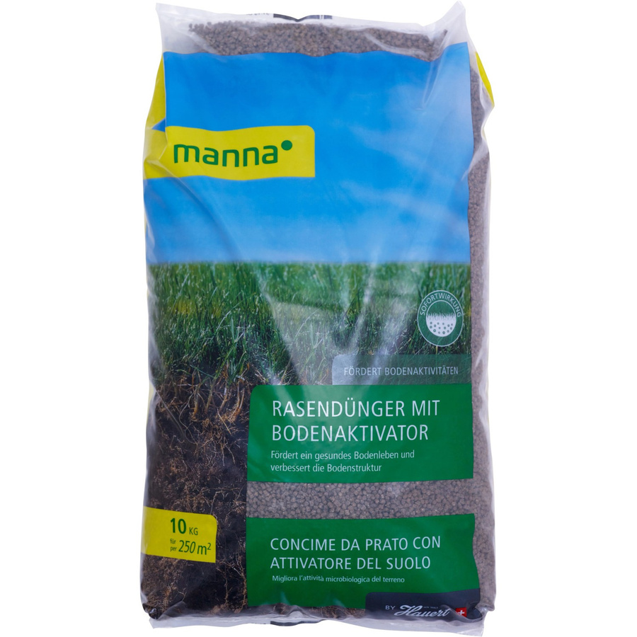 Manna Rasendünger mit Bodenaktivator Slow-Release 10 kg - Bild 2