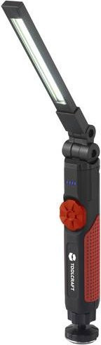 TOOLCRAFT LED Arbeitsleuchte Schwarz mit 600lm, dimmbar und magnetisch, USB-Anschluss - Bild 1