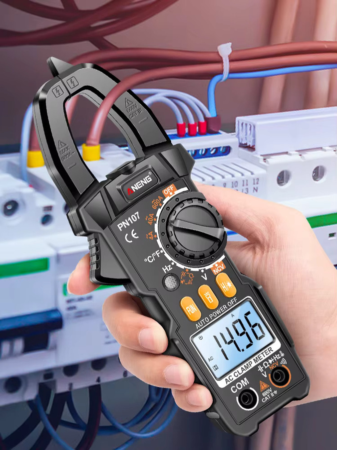 ANENG Elektriker Werkzeug-Kit mit PN107 Digital Clamp Meter Multimeter und BT189 Batterie Detektor - Bild 6