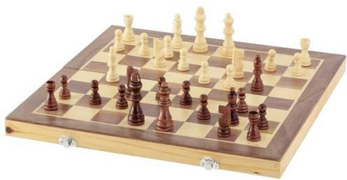 Natural Games Schachkassette, Strategiespiel, Holz, ab 8 Jahre - Bild 1