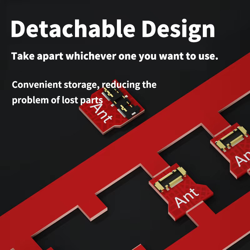 MaAnt China Red Series IP-Netzkabel-Schnalle für iPhone 6–15, Motherboard Power-on-Test und Batteriekabel-Halter-Werkzeug, Farbe: Rot - Bild 3