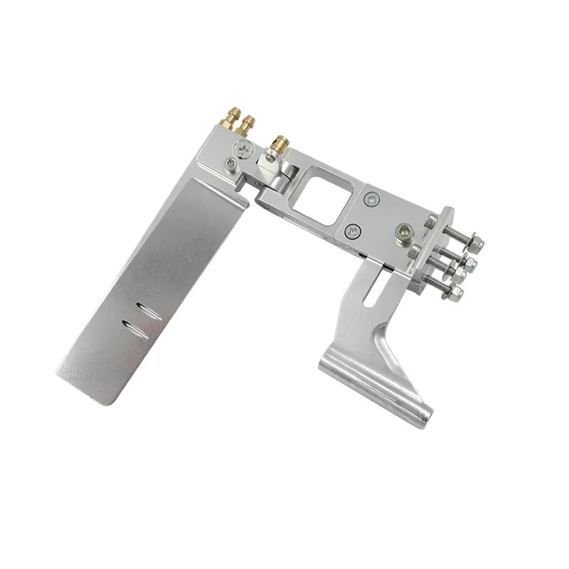 E-Star Hub Wasser Absorbieren Ruder Aluminium Saug Ruder mit Schwanz, 1-teiliges Set, Metall, Grau - Bild 2
