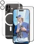 PanzerGlass CARE by PG 3-in-1 Schutz-Bundle für iPhone 16 6.1 Zoll in Transparent - Bild 1