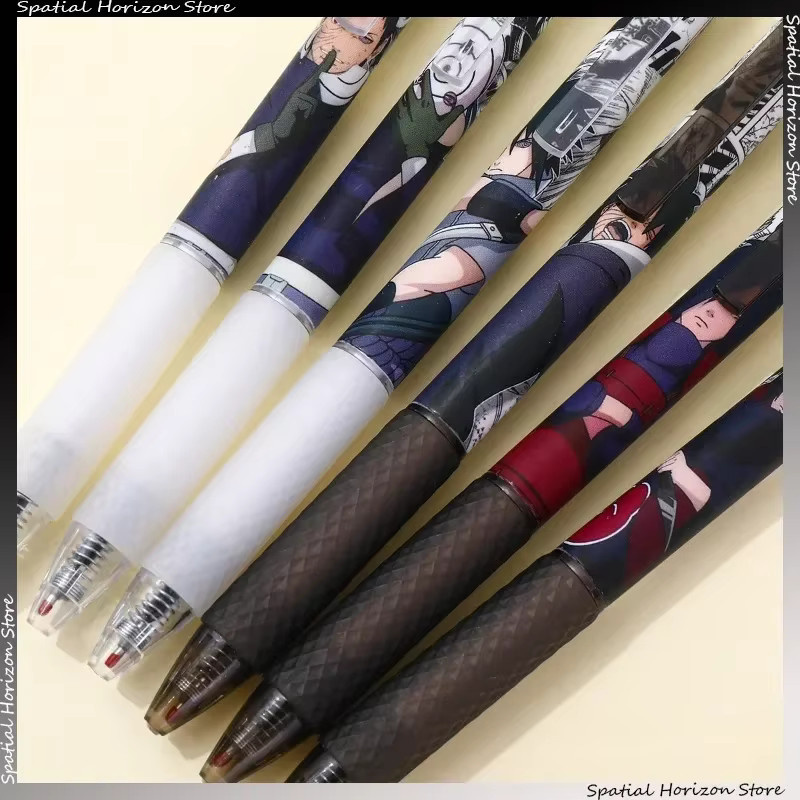 6-teiliges Naruto Gelstift-Set von Bandai mit Sasuke Uchiha Motiv, bunte Schreibstifte für Schule und Büro - Bild 5