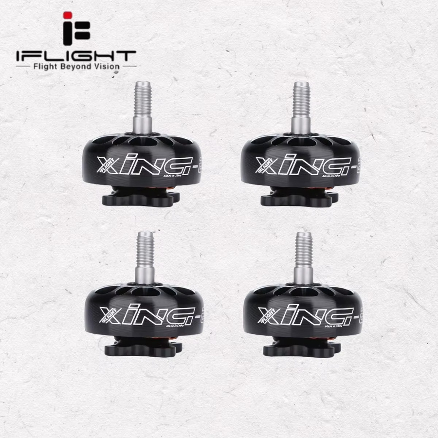 IFlight XING E Pro 2207 FPV Motor, bürstenlos, Schwarz, Metall - Bild 4