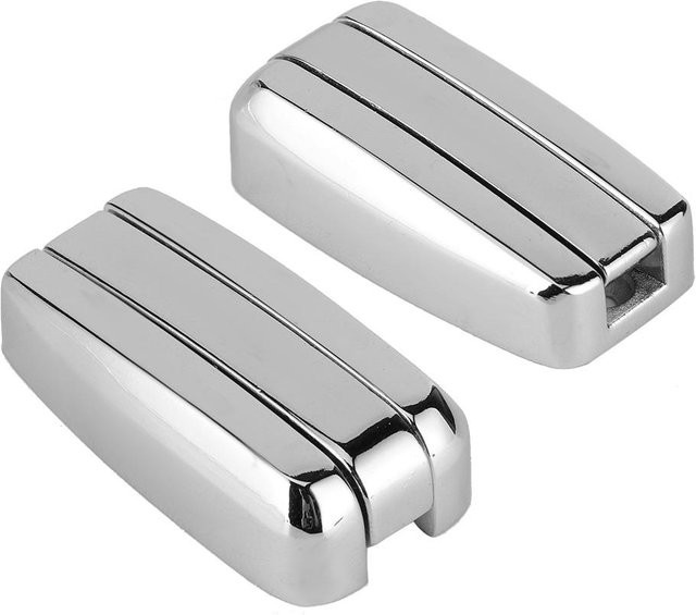 KaiSai 2er-Set Verdeckte Haken aus Zinklegierung für Kleidung, Hüte und Handtücher in Silber - Bild 1