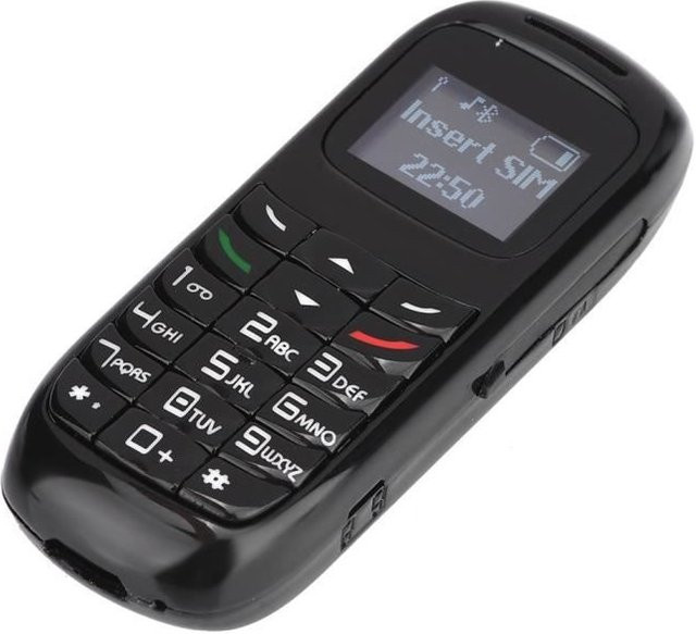 Tbest BM70 Mini Bluetooth-Telefon in Schwarz mit Nano-SIM-Karte und Akku mit hoher Kapazität - Bild 1