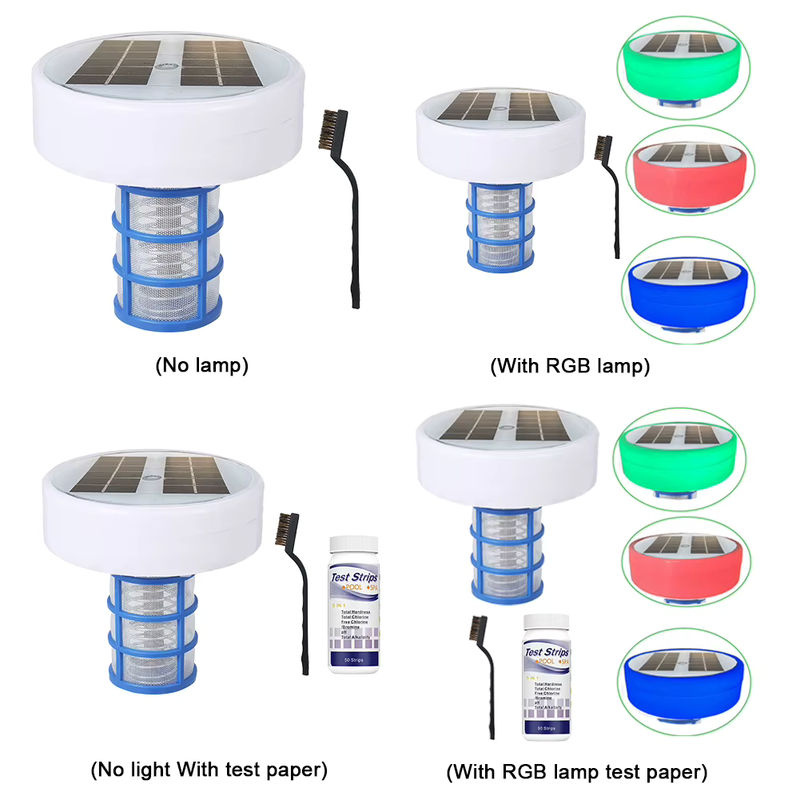 APWIKOGER Solar Kupfer Pool Ionisator Floater zur Poolreinigung mit Auto Switch für bis zu 35000 Gallonen - Bild 3