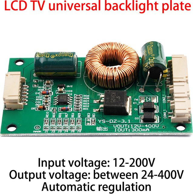 Gaqqee Universal-Treiberplatine DC12-200V für LED LCD TV Hintergrundbeleuchtungsstreifen Boost-Board in Grün - Bild 1