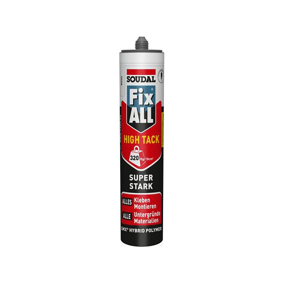 Soudal Fix All High Tack Hybrid Kraftkleber MS-Polymer, Weiß, 420 g - Bild 4
