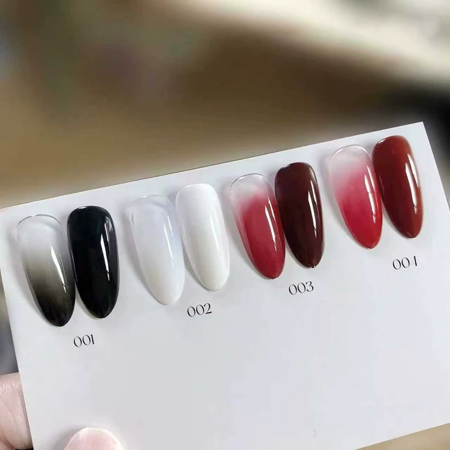 SAUA Vier-in-Eins-Klopf-Gel, Schwarz-Weiß-Rot, Glänzend, Unisex - Bild 5