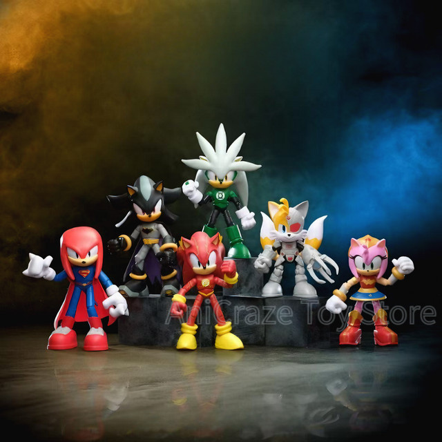 Bandai Sonic The Hedgehog DC X Sonic Shadow, Sammelfiguren, Einzelfigur - Bild 1