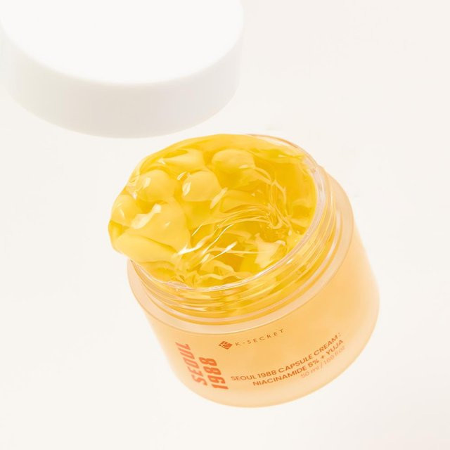 K-SECRET Seoul 1988 Niacin Yuja Kapselcreme, 50 ml, mit Niacinamid und Vitamin C - Bild 1