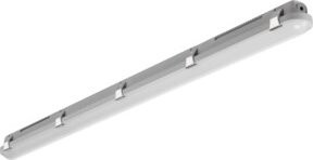 Brumberg LED-Feuchtraumleuchte aus Edelstahl und Polycarbonat, Weiß, 4000K, IP65, Länge: 119 cm - Bild 1
