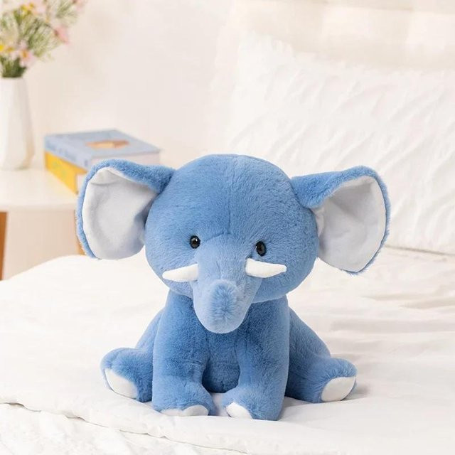 Yiran Health & Beauty Elefant Plüschtier, Blau, ab 1 Jahr - Bild 1