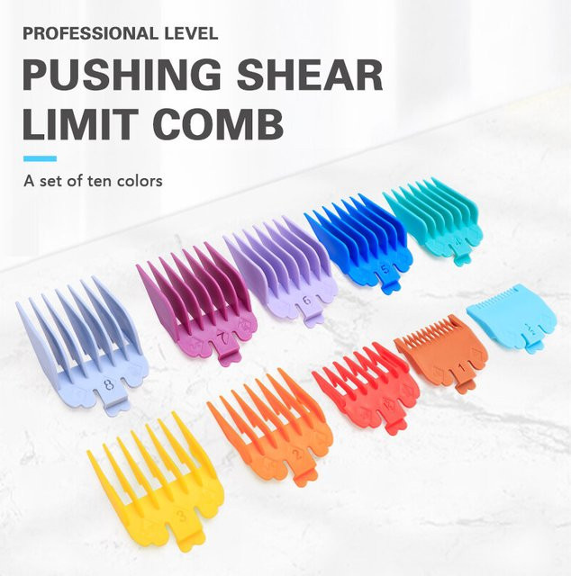 Universal Haar Clipper Kamm Guide Set, 1,5mm-25mm, 10 Stück - Bild 1