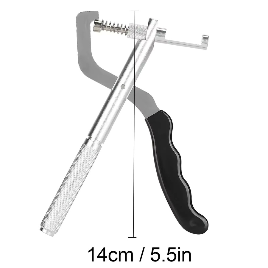 CAOWTAN Uhrenarmband Band Einstellung Pin Zange Reparatur Kit, Silber - Bild 2
