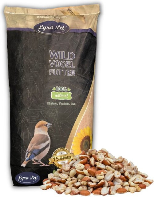 Lyra Pet Erdnusskerne Splits gemischt blanchiert und mit Haut 25 kg - Bild 1
