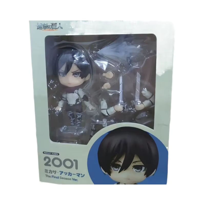 Bandai Mikasa Ackerman Attack On Titan Actionfigur Q-Version Final Season Sammelfigur mehrfarbig - Bild 3