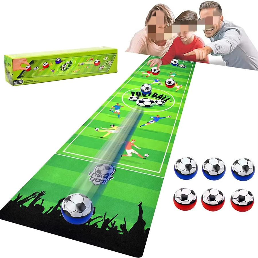 Meade Fußball-Spielzeugmatten-Set, Tragbares Brettspiel, ab 3 Jahre - Bild 3