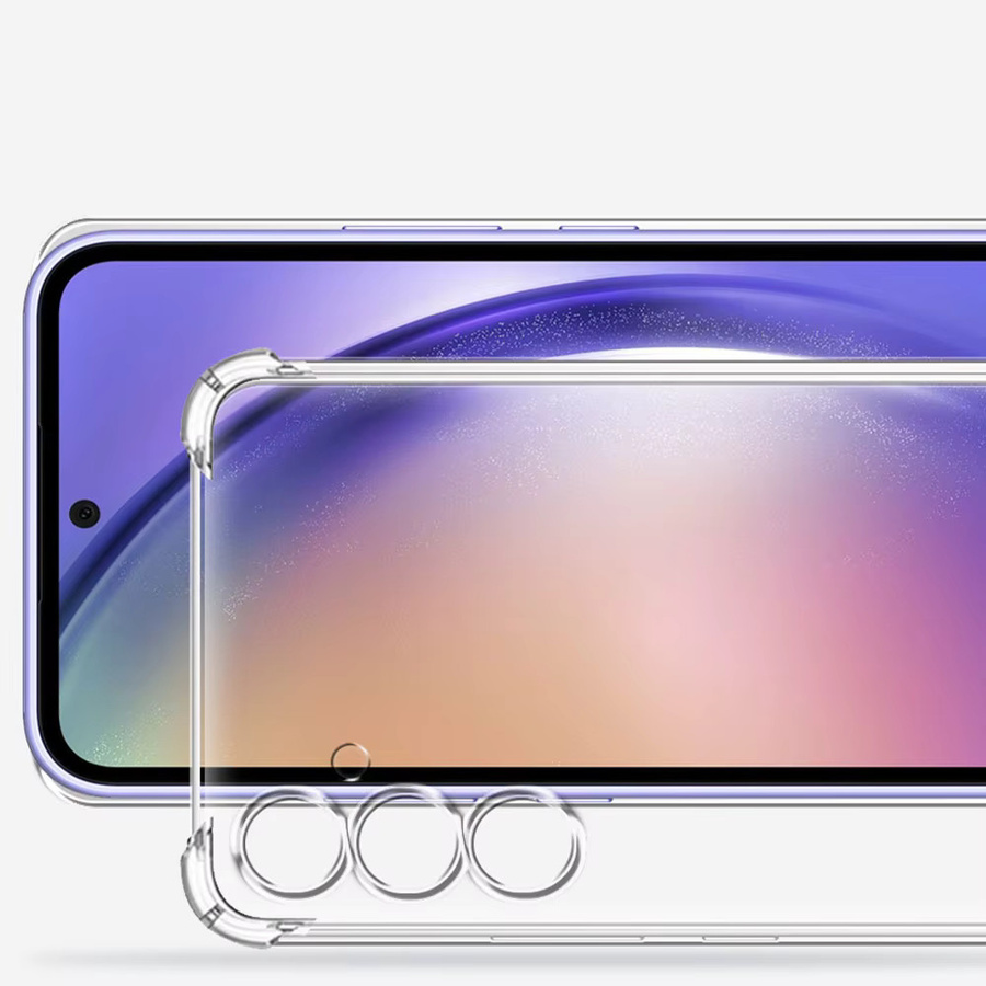 Stoßfeste Schutzhülle für Samsung Galaxy S26 S25 S24 S23 S22 A36 A56 A15 A35 A55 A14 A34 A54 A13 A53 A52 5G Cover in Transparent - Bild 2