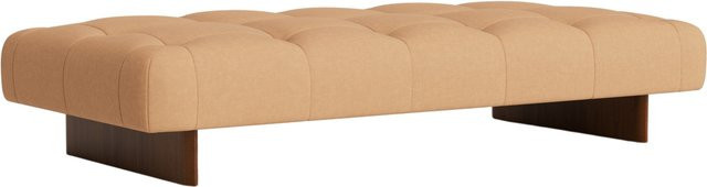 HAY Quilton Lift Daybed in Orange mit Steppung und Holzdetails - Bild 1