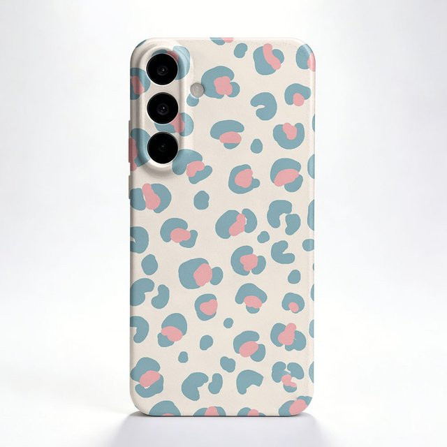 Handyhülle mit Leopardenmuster für Samsung Galaxy S26 S25 S24 S23 S22 Plus S21 Ultra Edge S23 S24 S25 FE, harte PC-Stoßfängerhülle, Multicolor - Bild 1