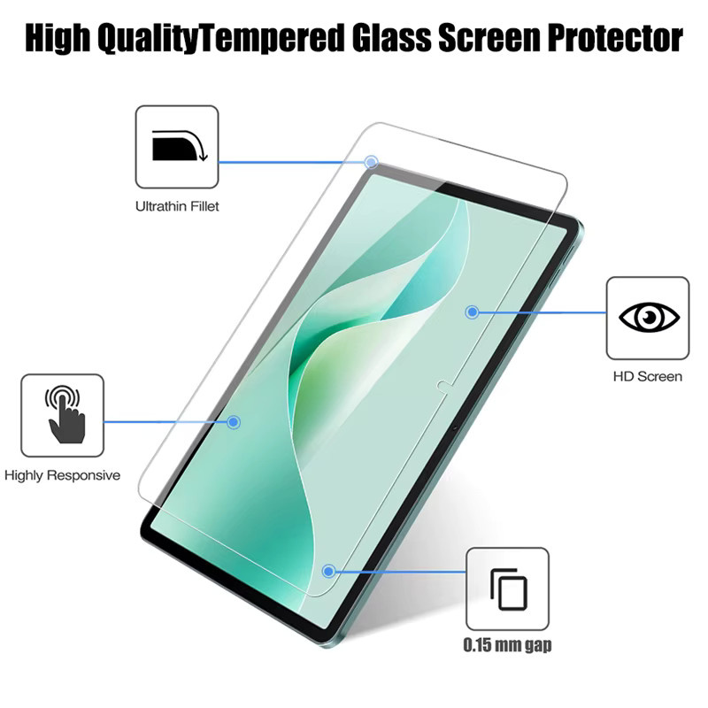 2 Stück Displayschutzfolie aus gehärtetem Glas für Huawei MatePad 11,5s, transparent, 9H Schutzfolie - Bild 2