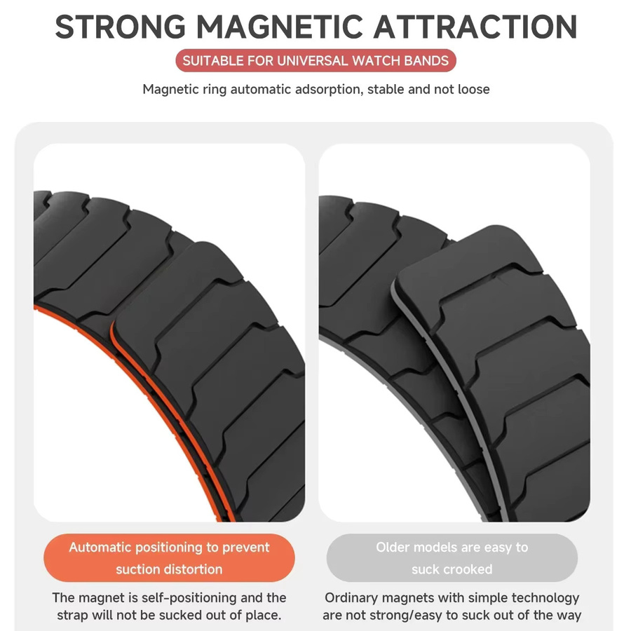Xiaomi Uhrenarmband Silikon, Schwarz, Unisex - Bild 5