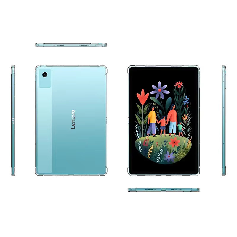 ZNOVAY Schutzhülle für Lenovo Xiaoxin Pad 12,1 2025, Transparent, Stoßfest mit Airbags - Bild 2