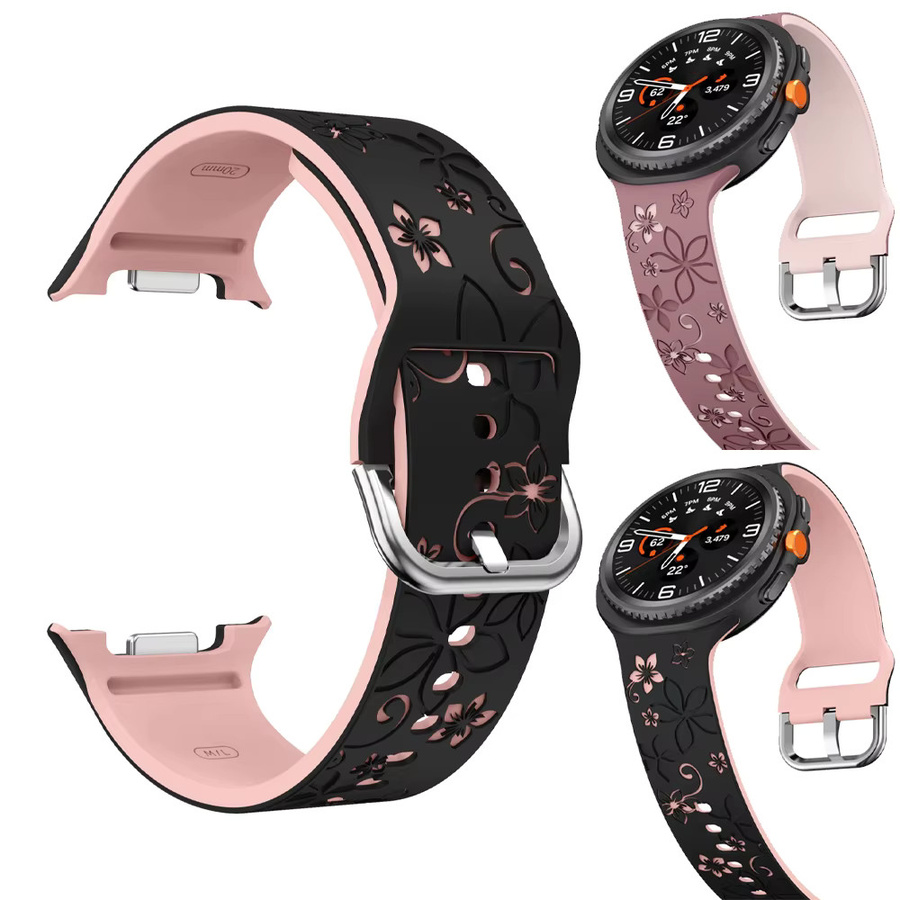Uhrenarmband Silikon, Samsung Galaxy Watch 8/8 Classic, Unisex - Bild 5