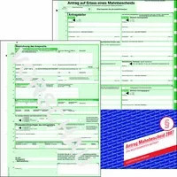 Avery Zweckform Mahnbescheid 2887 in Weiß - Bild 1