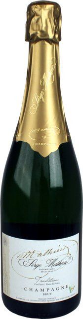 Serge Mathieu Champagne Tradition Brut, Pinot Noir, Frankreich, 0,75 l - Bild 1