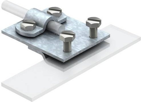 OBO Bettermann 5317401 271 8-10 Montagezubehör in Silber, verzinkt - Bild 1
