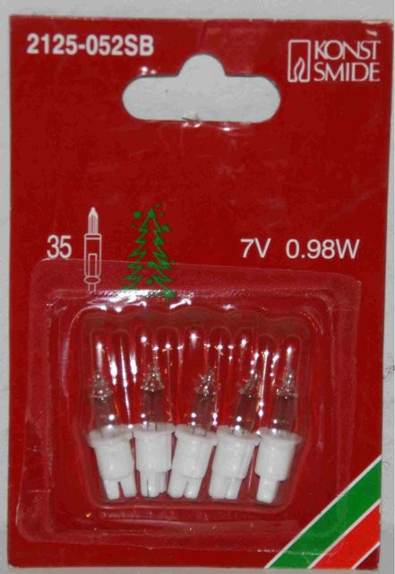 Konstsmide Ersatzbirne für Lichterketten in Transparent - Bild 1