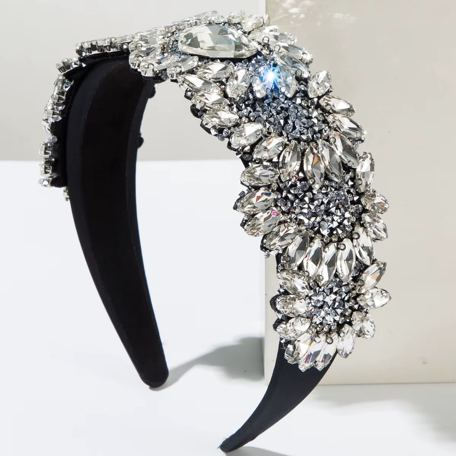 Haarband mit Glas-Strass, Barock-Stil - Bild 2