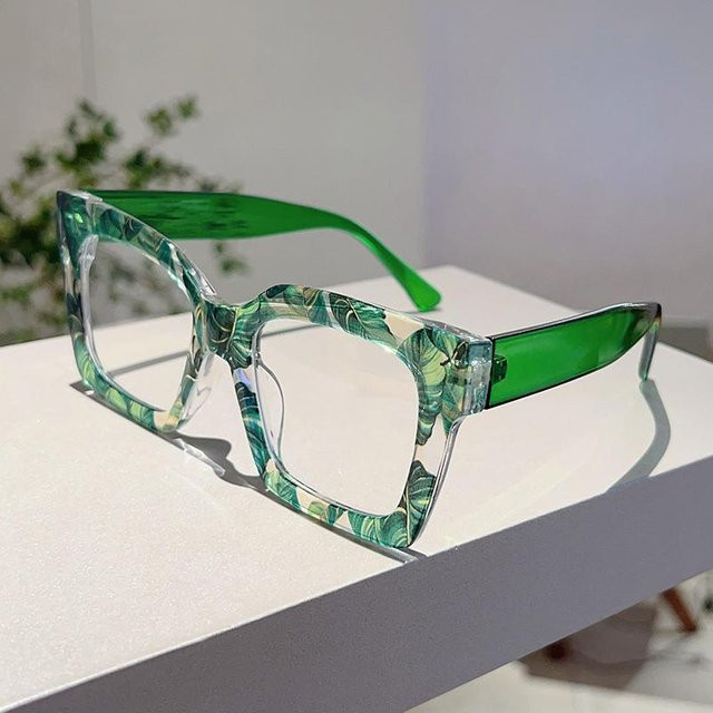 KAMMPT Dote Korrektionsbrille, Oversize, quadratisch, Vollrand, Kunststoff, multicolor, Damen - Bild 1