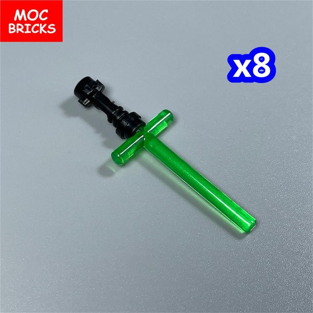 Yiran toy Lichtschwert Schwertgriff Stange Figuren-Waffe Bausteine - Bild 1