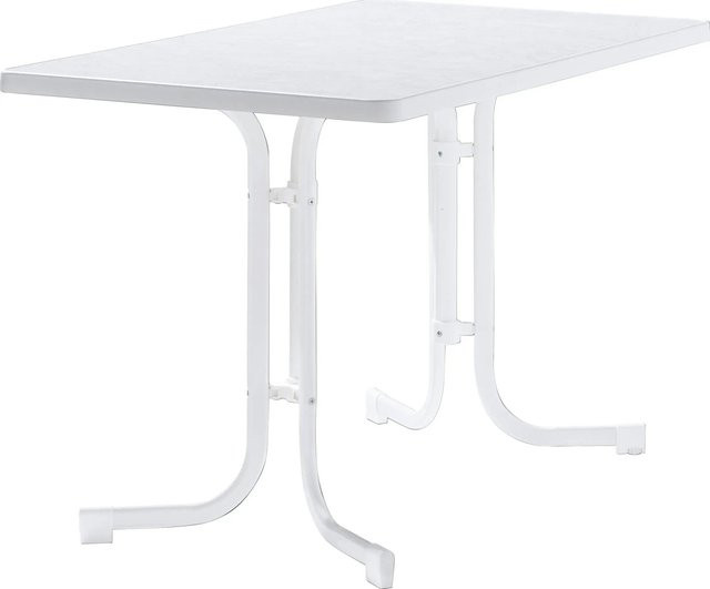 Sieger Boulevard Klapptisch Rechteckig Weiß Mecalit-pro B/H/T: 115 x 72 x 70 cm - Bild 1