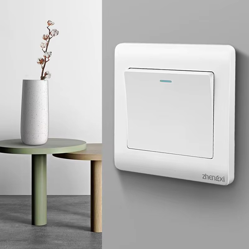 JETTING Wandlicht-Schalter mit LED-Leuchte aus Edelstahl in Silber - Bild 4