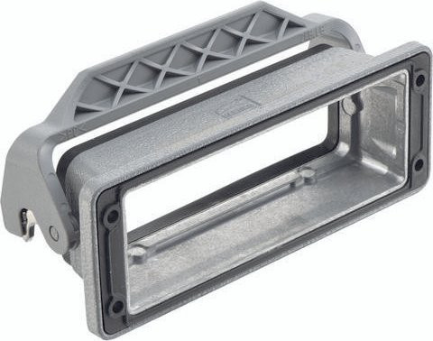 HARTING Anbaugehäuse 09 30 024 0398 09300240398 aus Aluminium in Grau - Bild 1
