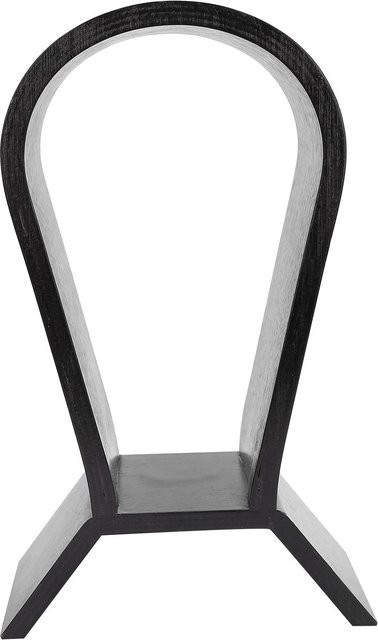 OutsideWorld Kopfhörerhalter mit integriertem gebogenem Displayständer für Bluetooth Headsets in Schwarz - Bild 1