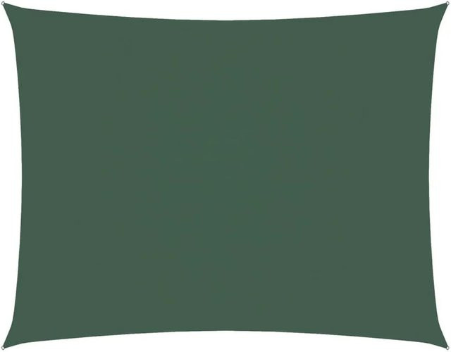 Furnicato Sonnensegel aus PU-beschichtetem Oxford-Gewebe, rechteckig, Dunkelgrün, B x T: 3 x 4 m - Bild 1