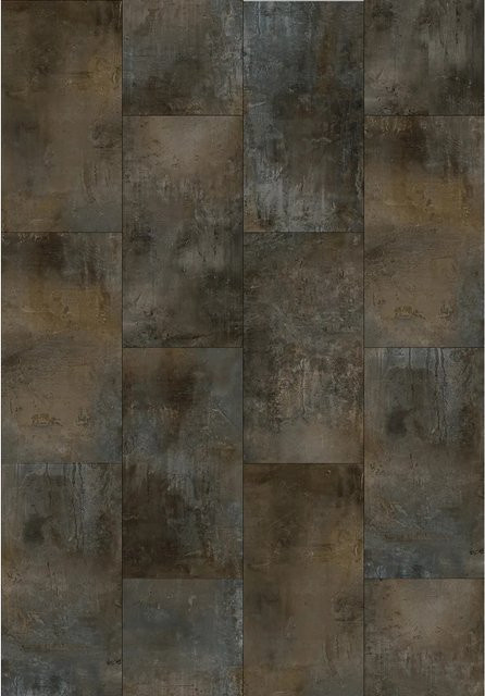 Decoflooring Vinylboden Fliese Sorano in Brown Stone Look mit Klicksystem, Stärke: 3,5 mm - Bild 1