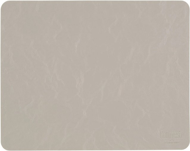 Gourmesto Tischset Levi in Grau, rechteckig, abwischbar, Breite: 42 cm, Tiefe: 33 cm - Bild 1