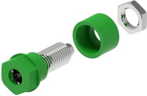 Electro PJP 3230-C-CD1-V Laborbuchse Stift-Ø: 4mm Grün - Bild 1