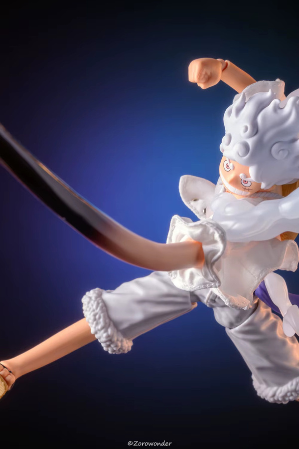 Bandai Zubehör, Mini-weiße langärmelige Jacke, Körpermodell, Maßstab 1:12 - Bild 2