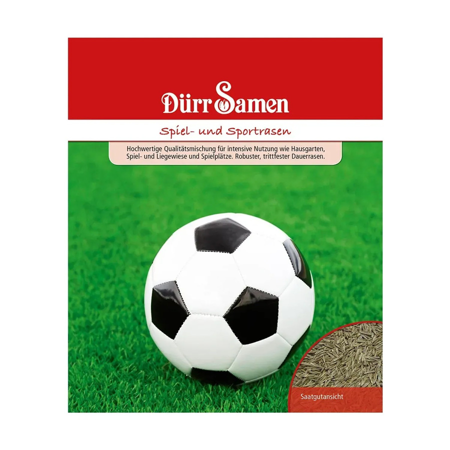 Dürr Samen für Spiel- und Sportrasen Saatgut für Hausgarten und Spielplätze - Bild 2