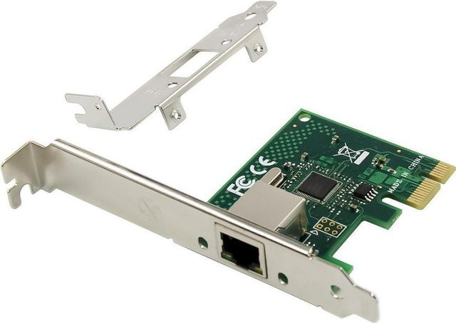 Microconnect MC-PCIE-WGI210AT Netzwerkkarte PCIe Ethernet 2.5 Gbit/s LAN Green - Bild 1